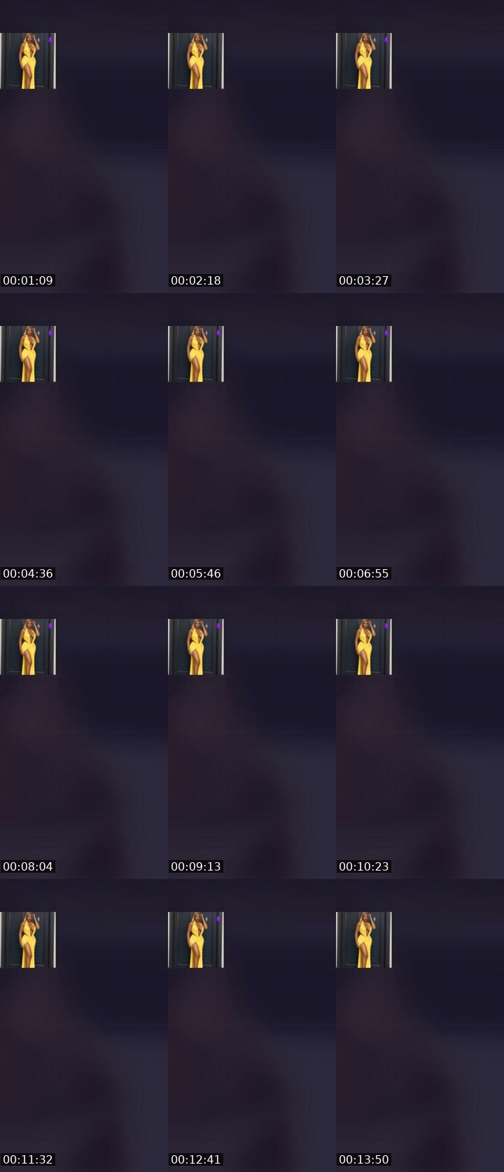 Contact-sheet preview of SASHA 👅🏦's Liveme recording