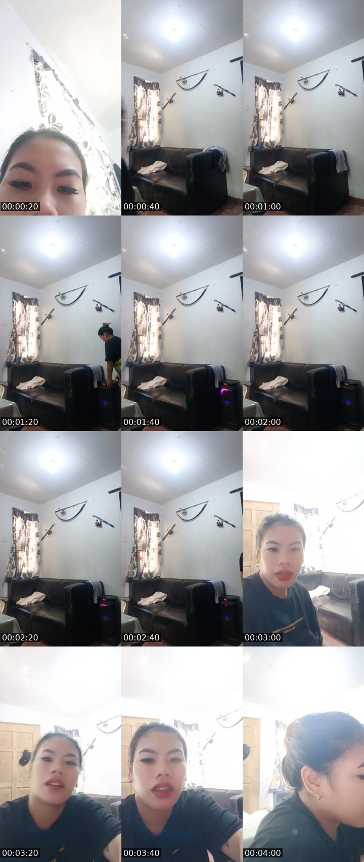Contact-sheet preview of 👸Darcy🫧's Liveme recording