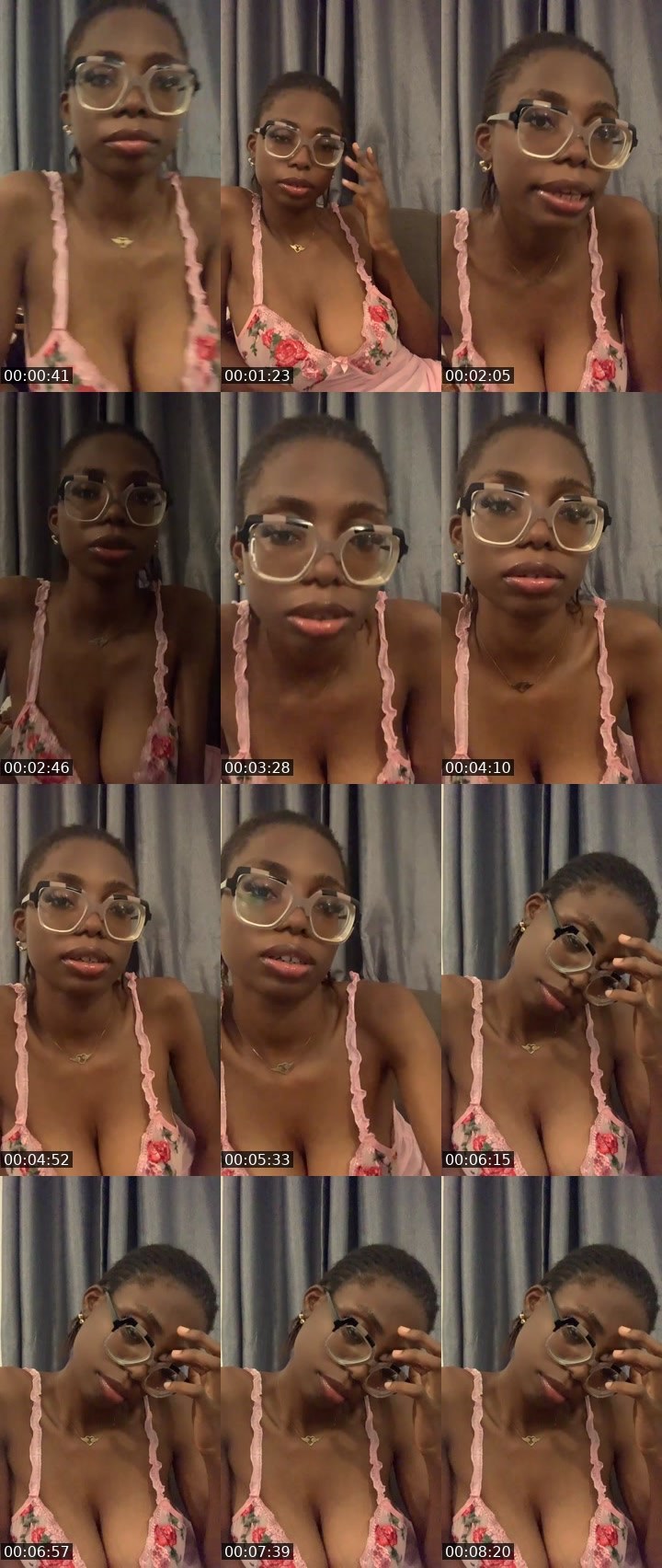 Contact-sheet preview of Lilly😍😍😘🕊️'s Liveme recording