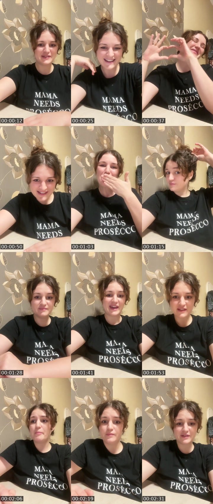 Contact-sheet preview of Sevensky's Liveme recording