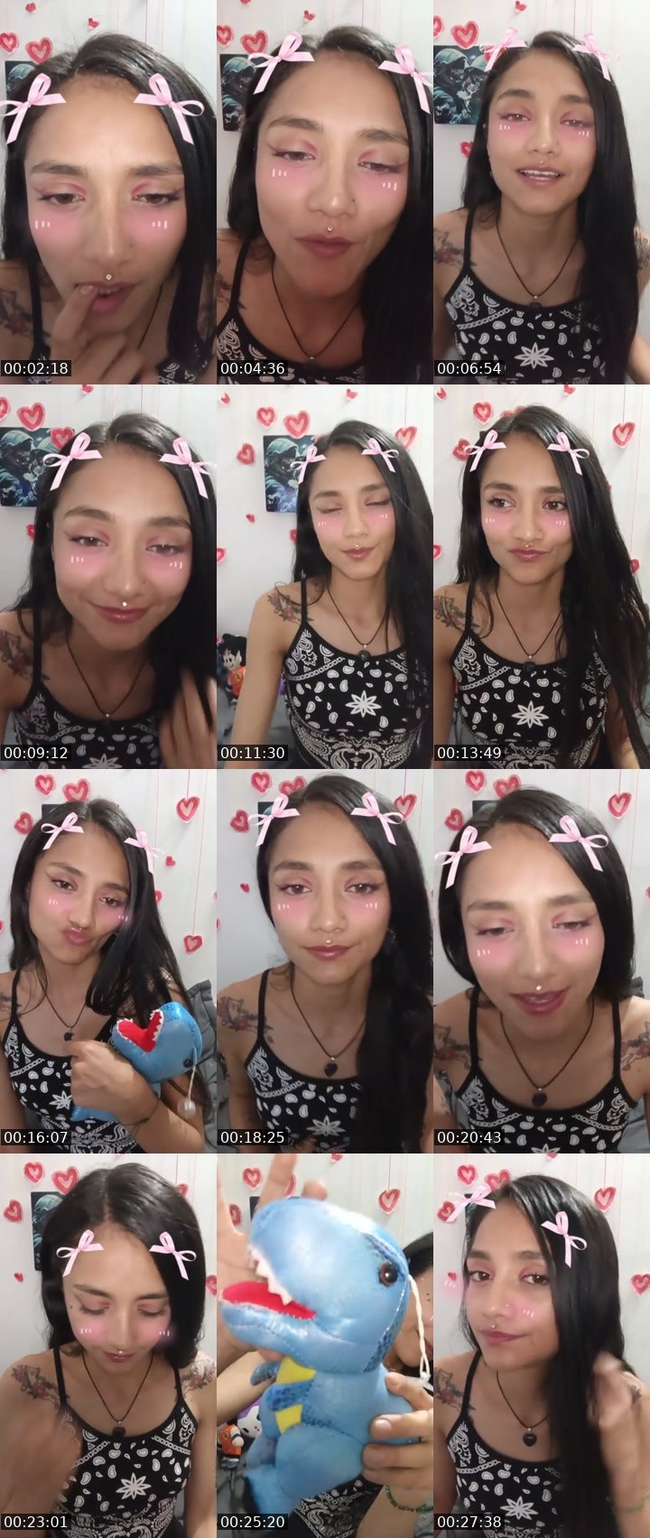 Contact-sheet preview of 🌐Yess🎖️🖤's Liveme recording