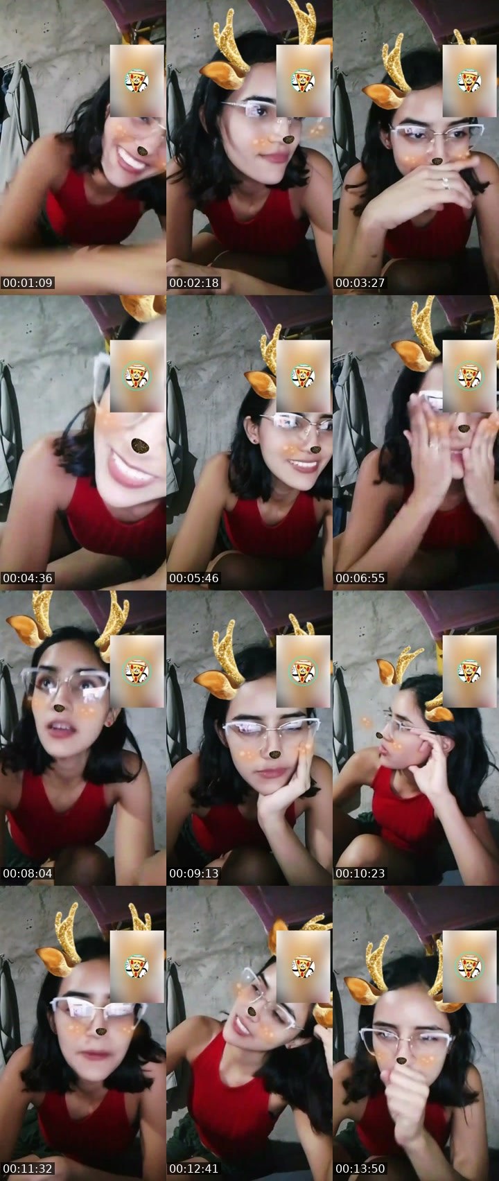 Contact-sheet preview of 🫧🌪️Ashley.P 🔥's Liveme recording