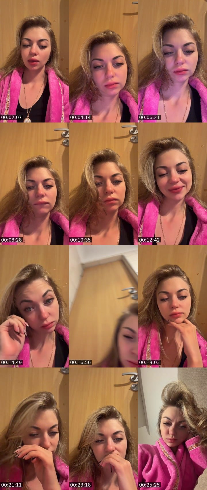 Contact-sheet preview of GoddessQeen's Liveme recording