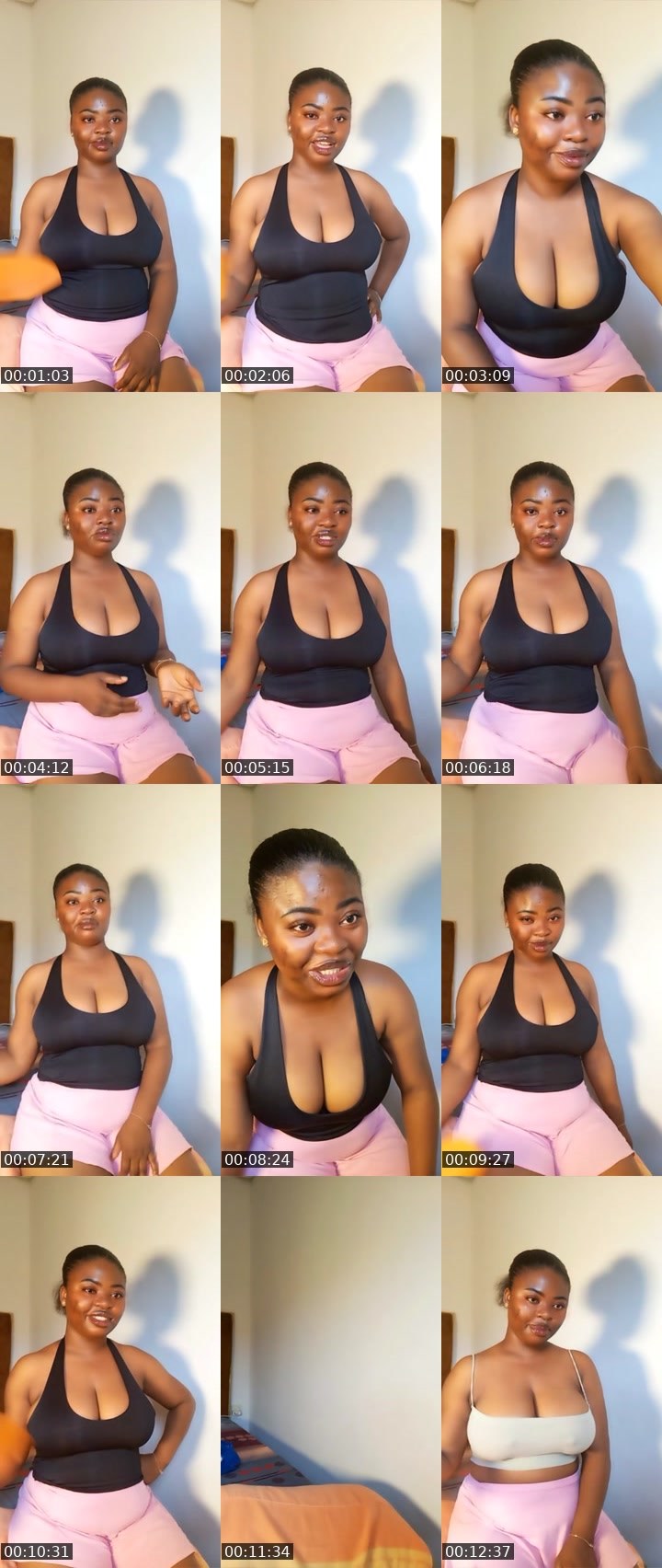 Contact-sheet preview of Prettypanda🥰's Liveme recording