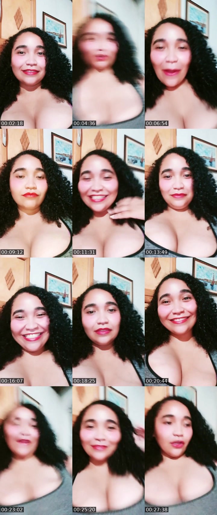 Contact-sheet preview of DarkQueen👑's Liveme recording