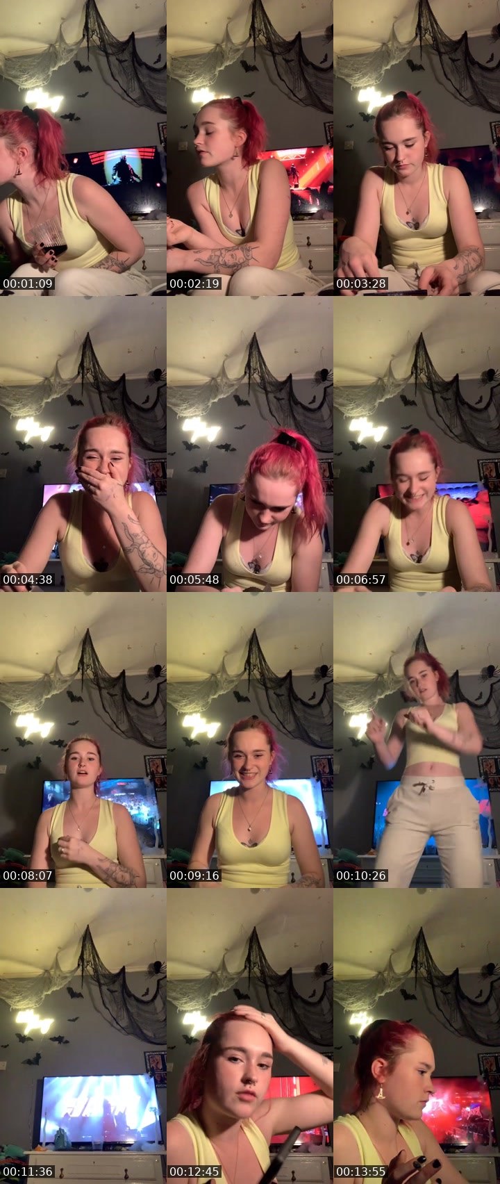 Contact-sheet preview of Yummy_mummy's Liveme recording