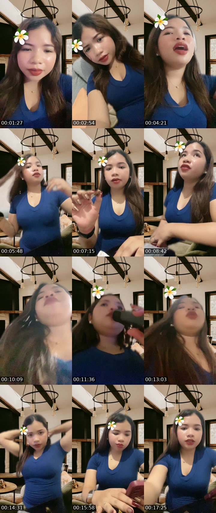 Contact-sheet preview of 👸Vodka🧙's Liveme recording