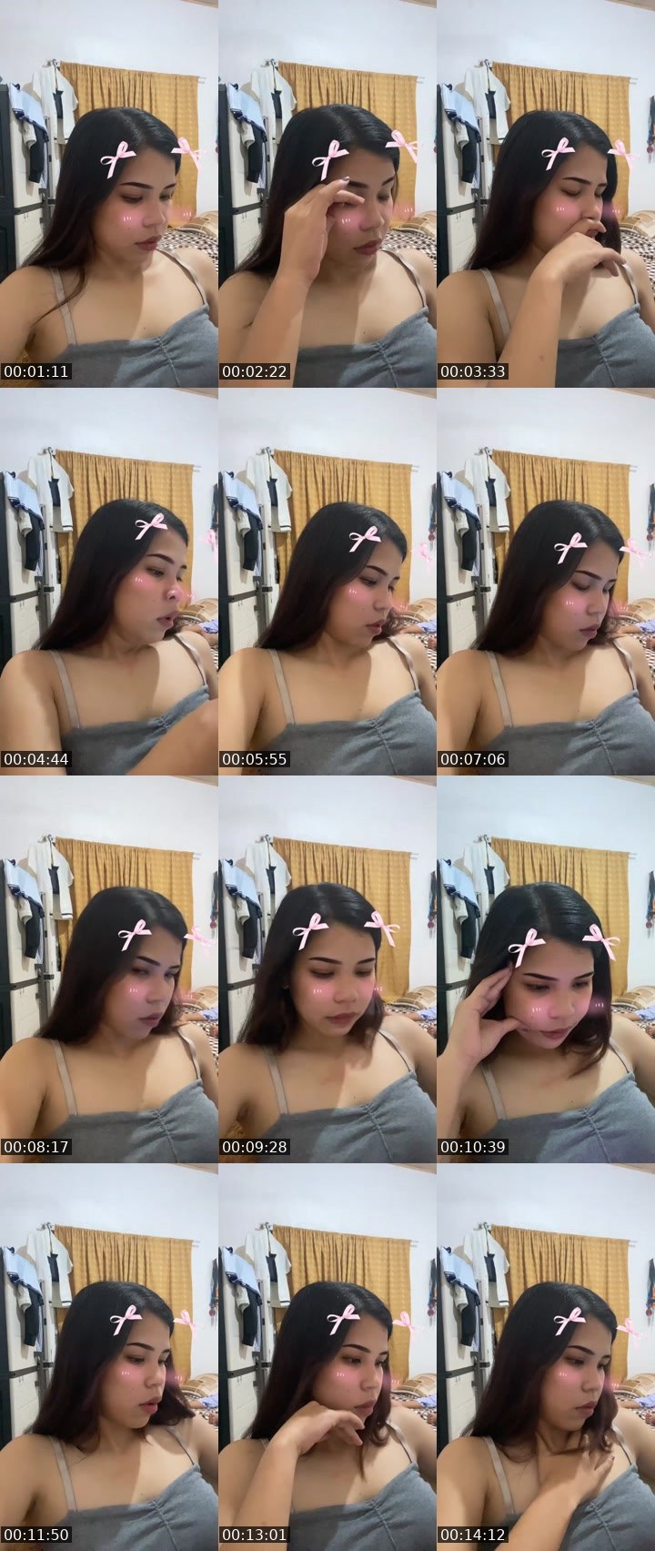 Contact-sheet preview of 👸🏻komiya🌼🐒's Liveme recording