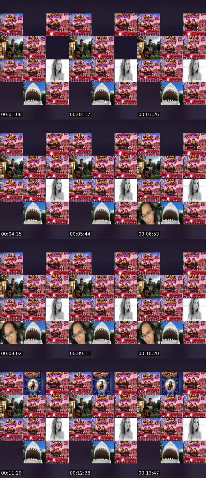 Contact-sheet preview of 🔥⃤ 𝐌aɱaƈιta ♦️'s Liveme recording