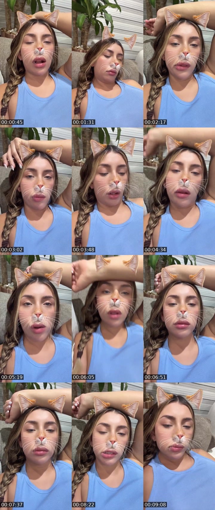 Contact-sheet preview of 𝓟𝓻𝓲𝓷𝓬𝓮𝓼𝓼🌸🧸's Liveme recording