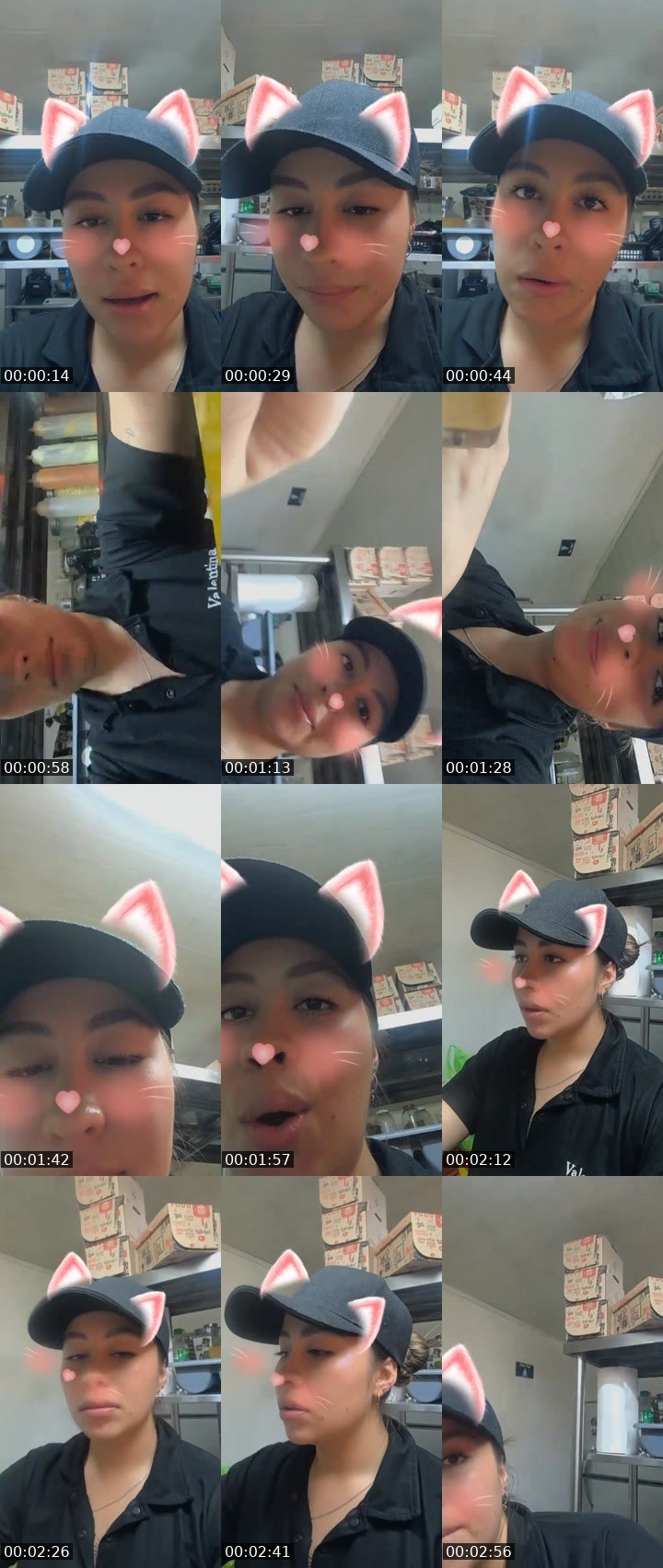 Contact-sheet preview of ❤️ Babe_vale? 75k's Liveme recording
