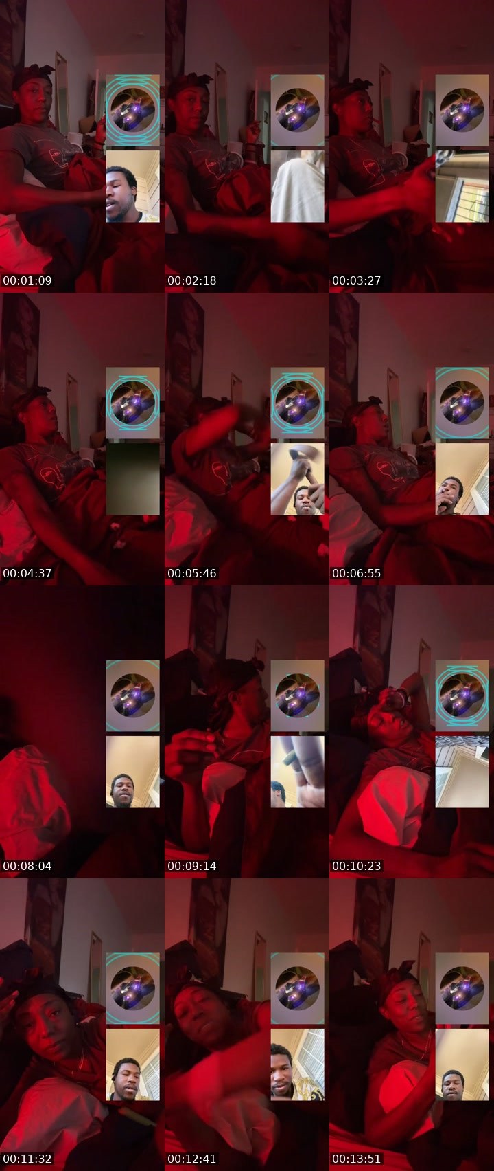 Contact-sheet preview of 👑ᴳᴺˢረᴀㄥᵉᵉᶻʸ⁴2⁰💨's Liveme recording