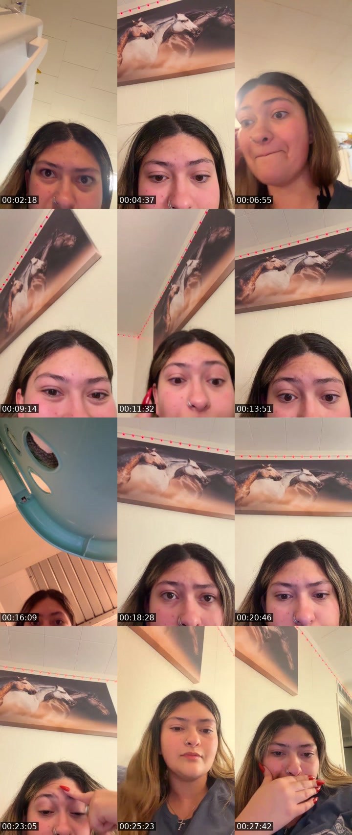 Contact-sheet preview of Alices's Liveme recording