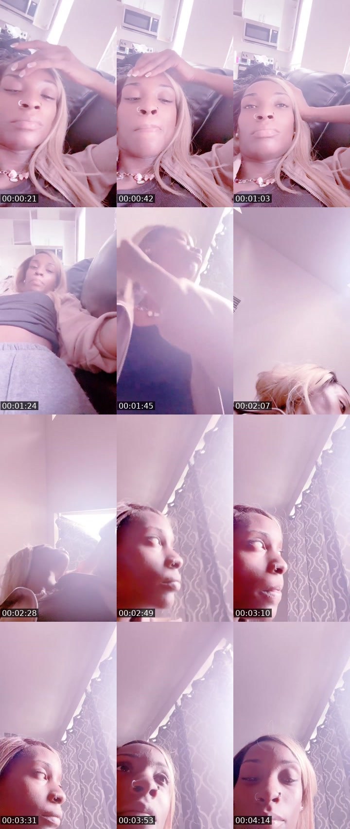 Contact-sheet preview of Shae baby 94's Liveme recording