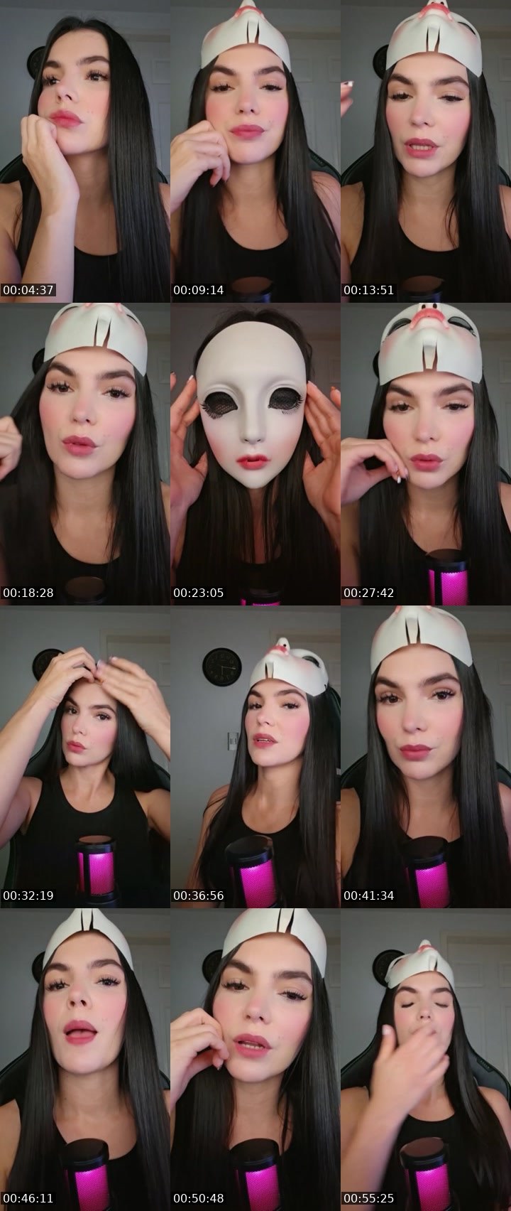 Contact-sheet preview of Eve 🇻🇪☁️🩷's Liveme recording