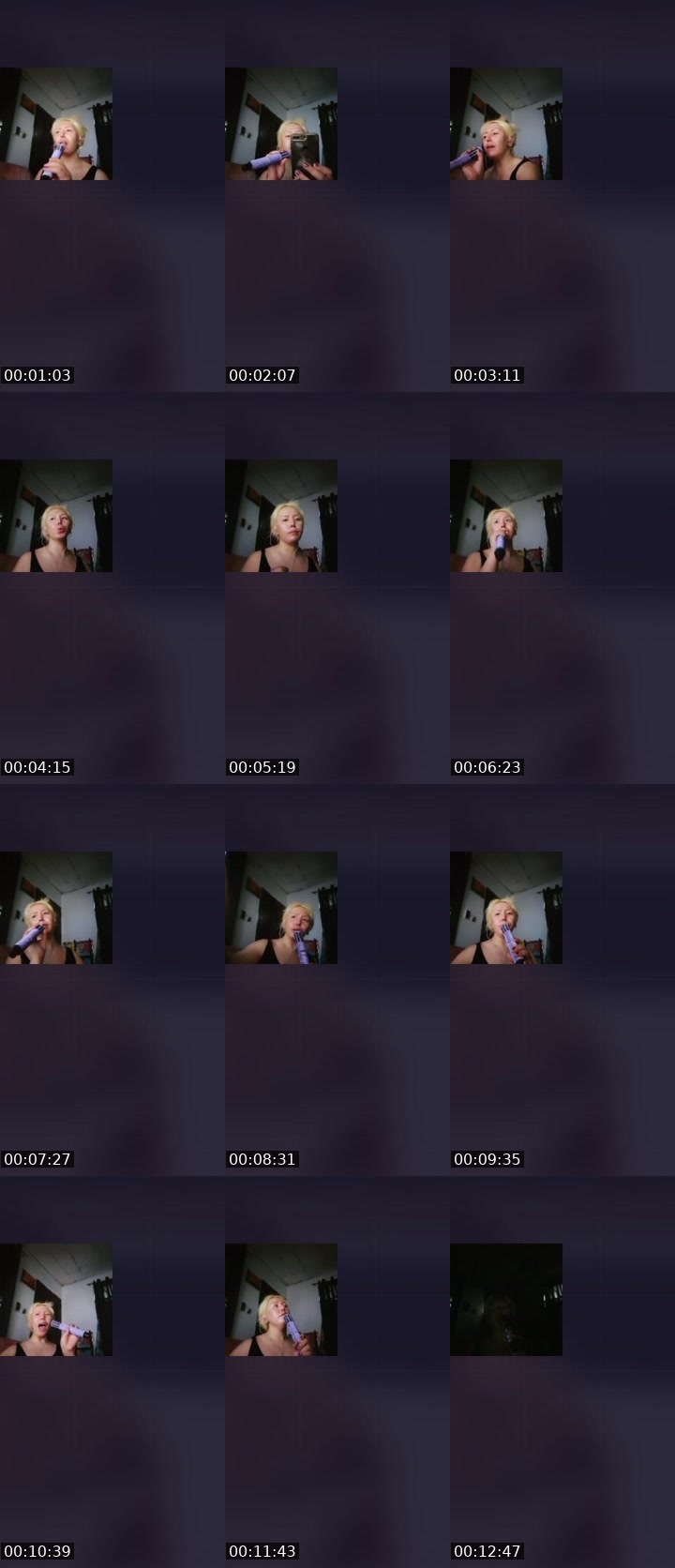 Contact-sheet preview of 🌸🥨BBLove💝's Liveme recording