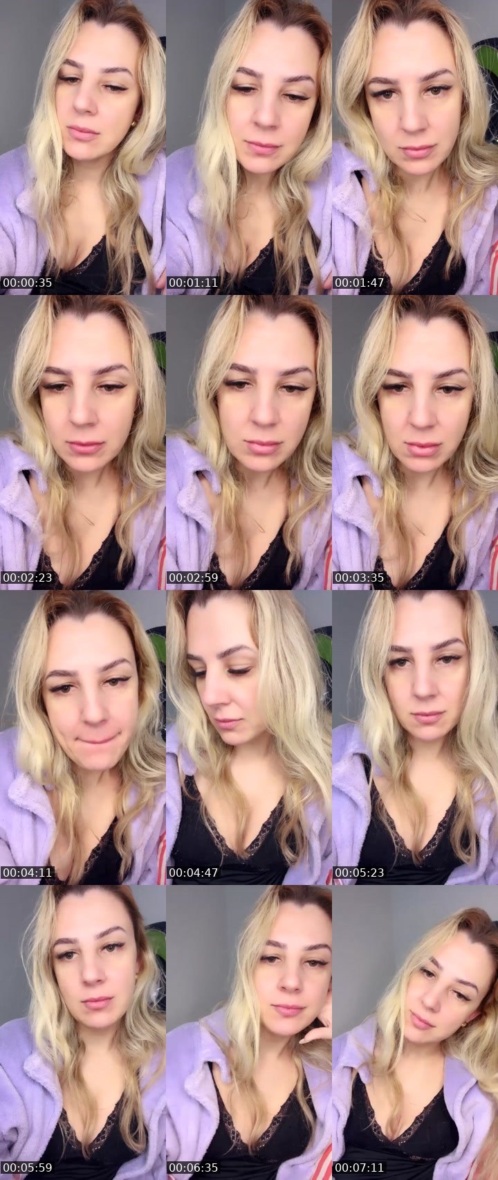 Contact-sheet preview of IZA🔥⃤'s Liveme recording
