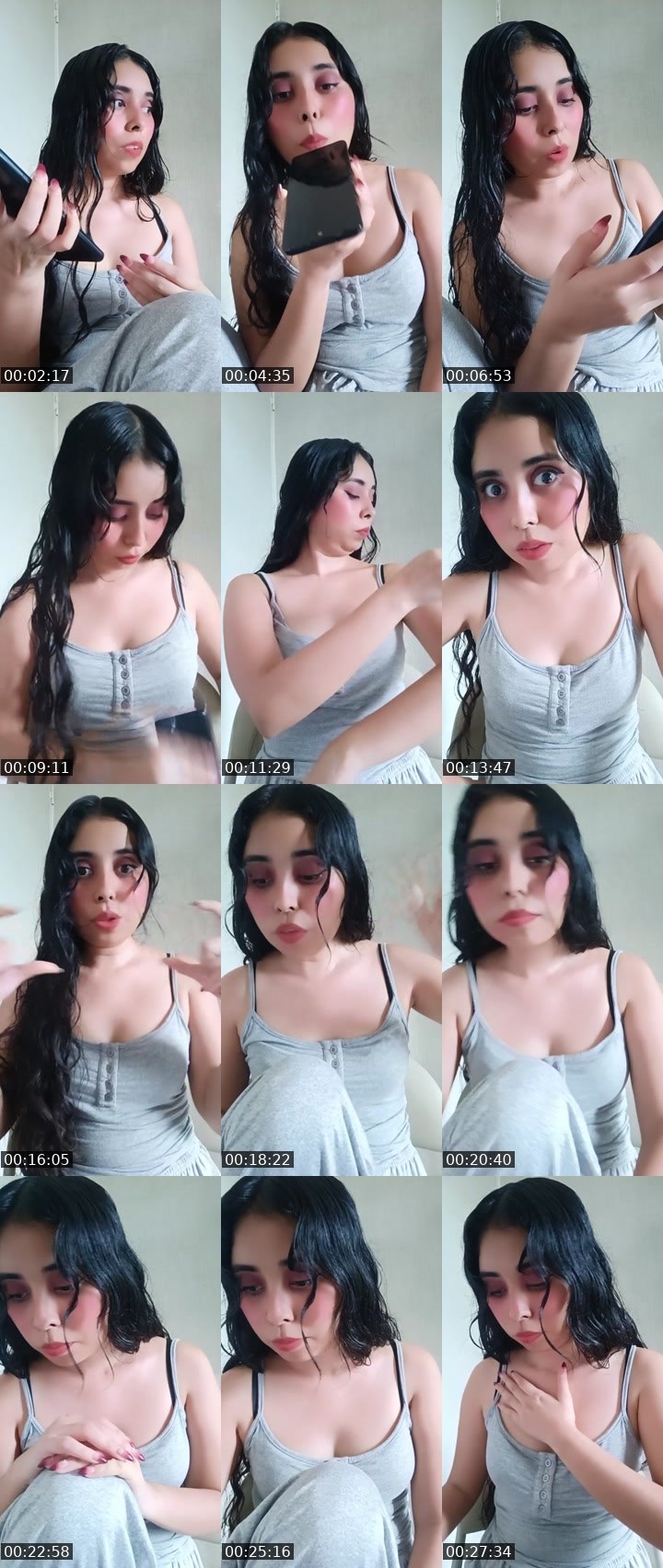 Contact-sheet preview of Aꪶⅈꫀ♔☘'s Liveme recording