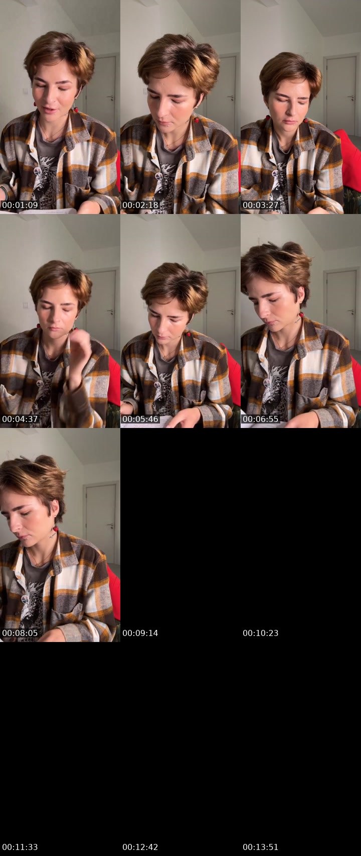 Contact-sheet preview of ❤️Buba❤️'s Liveme recording
