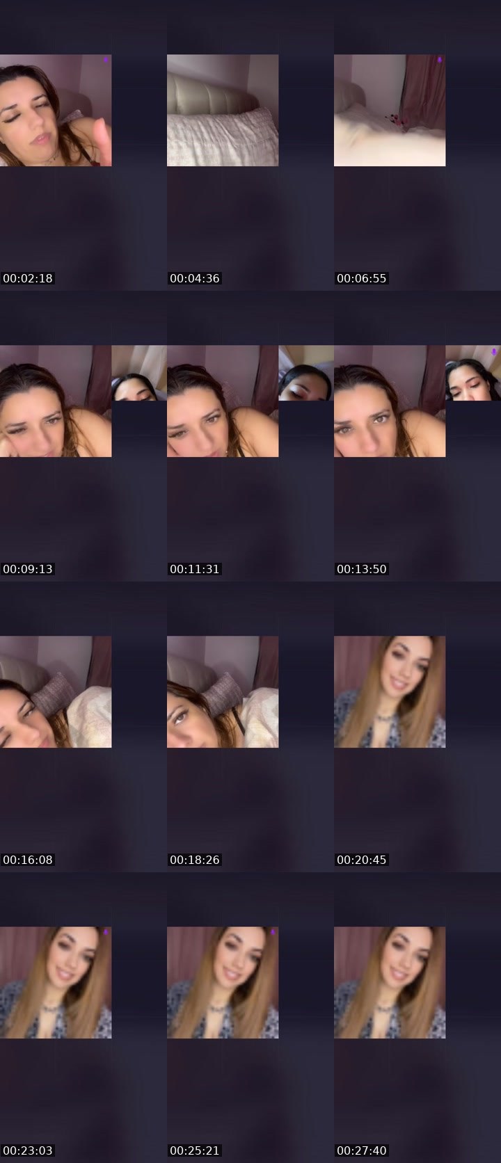 Contact-sheet preview of Line Ribeiro 😎's Liveme recording