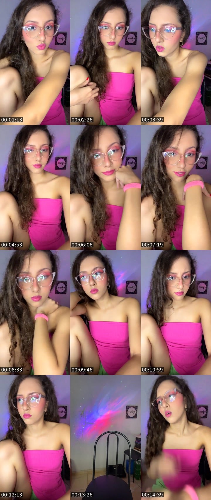 Contact-sheet preview of Baby Light💖💸's Liveme recording