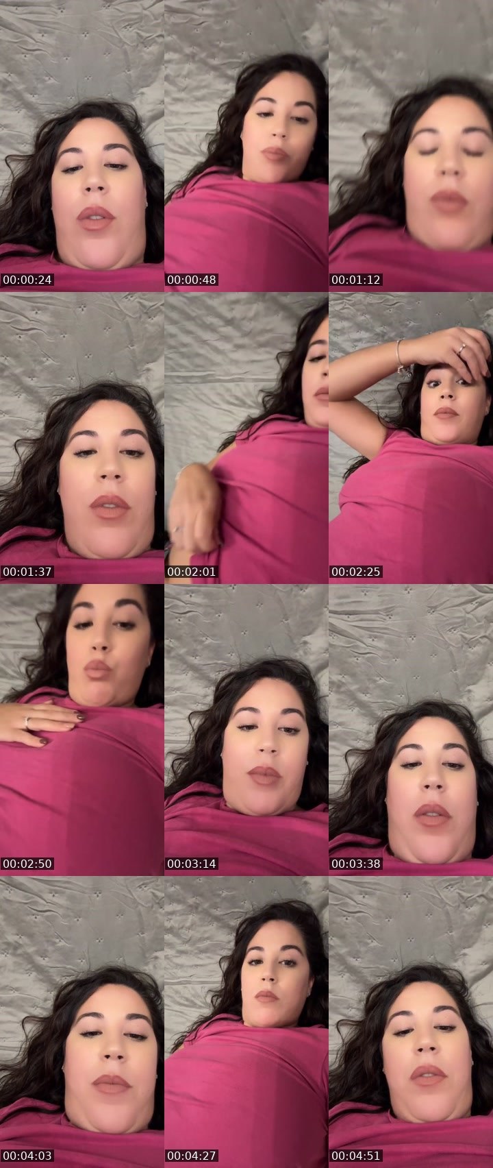 Contact-sheet preview of Lorenaglbrt1 🌹🐝's Liveme recording
