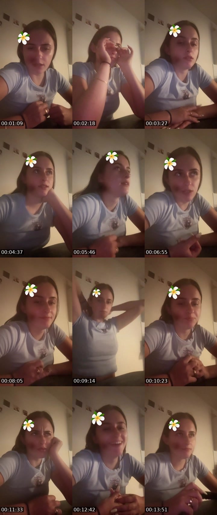 Contact-sheet preview of Natalka🦂's Liveme recording