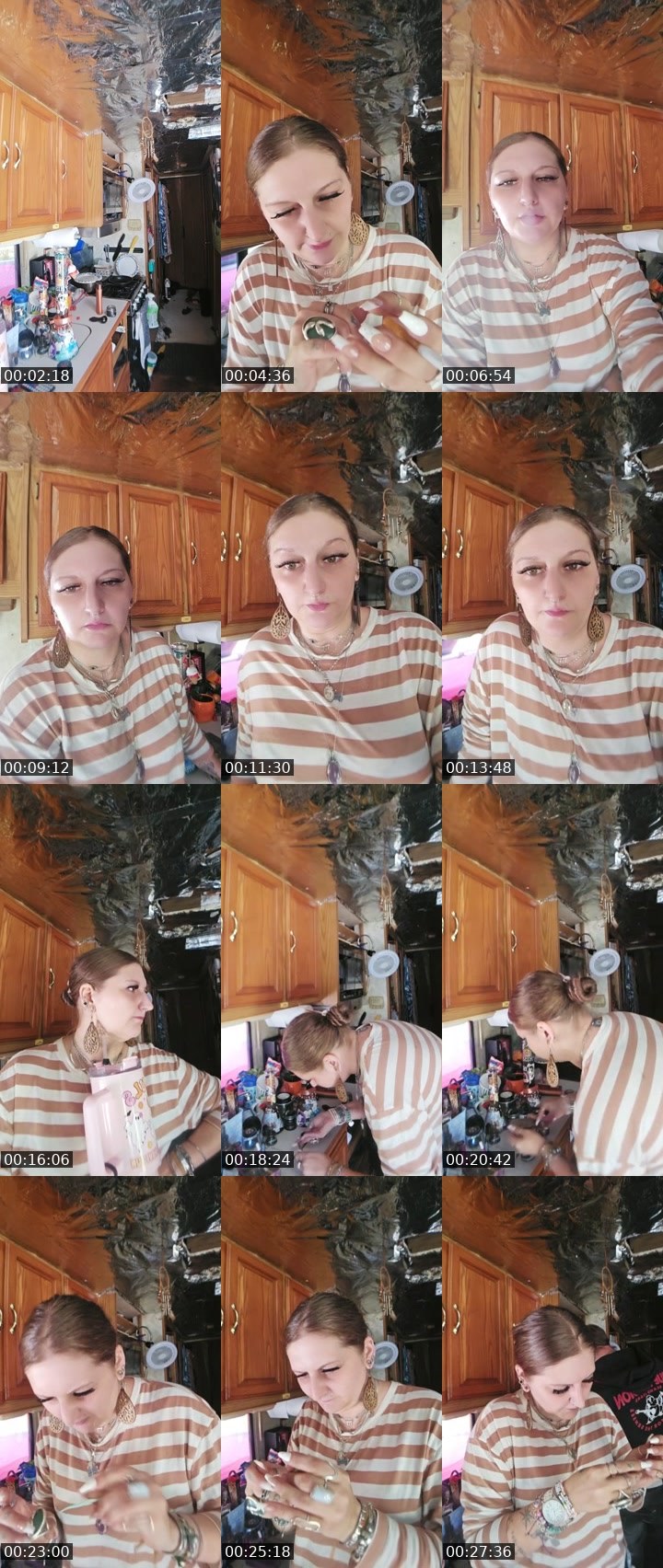 Contact-sheet preview of Marzz Barzz's Liveme recording