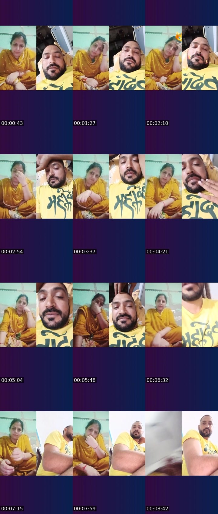Contact-sheet preview of Rani minhas's Liveme recording