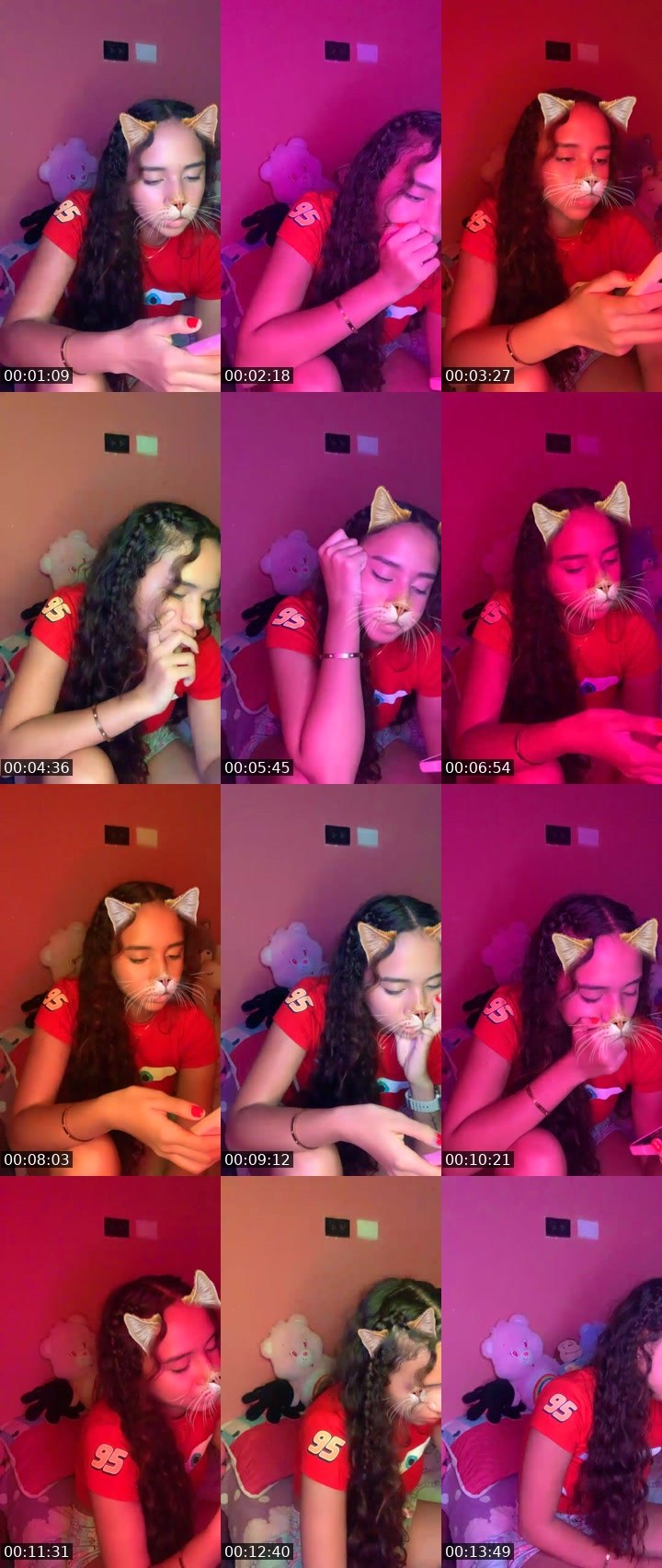 Contact-sheet preview of Dₐₕᵢₐₙₐ ~🌸😈8k's Liveme recording