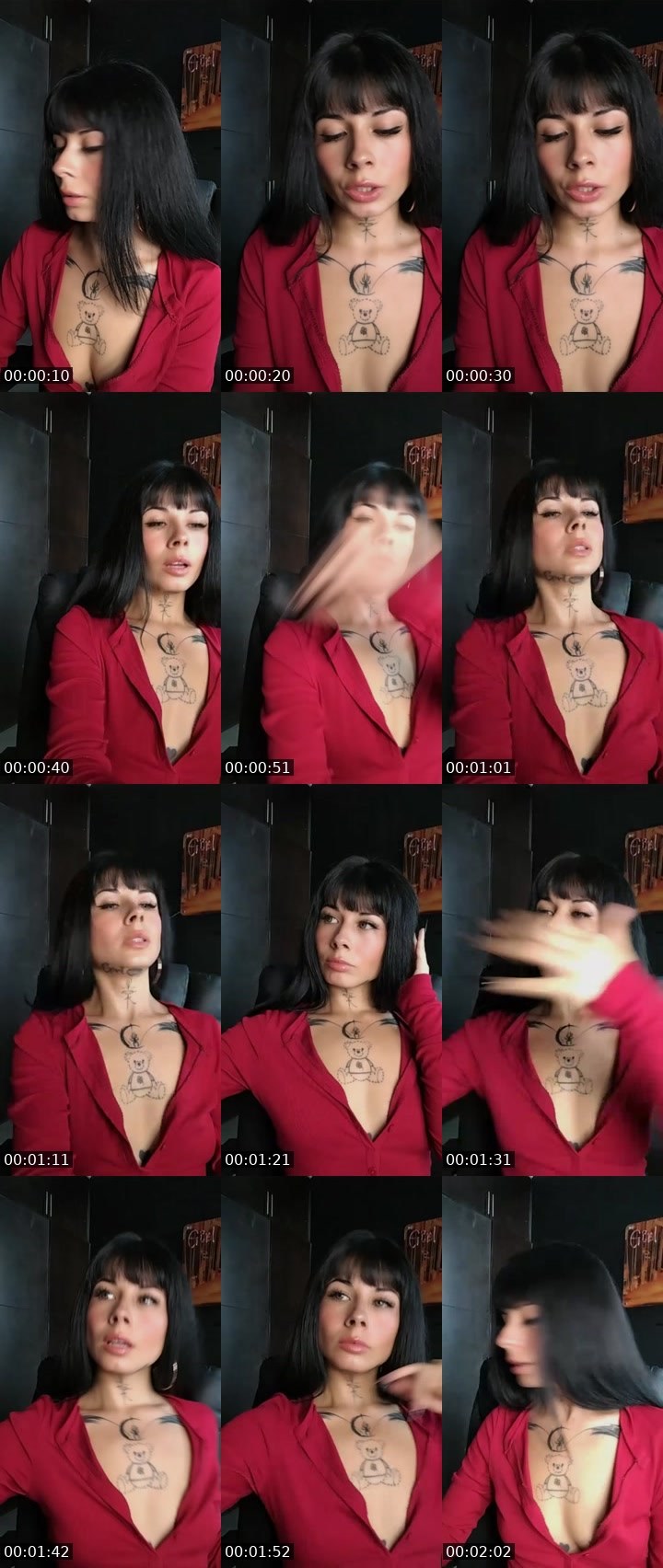 Contact-sheet preview of 🌐 Lucy.ivanovic's Liveme recording