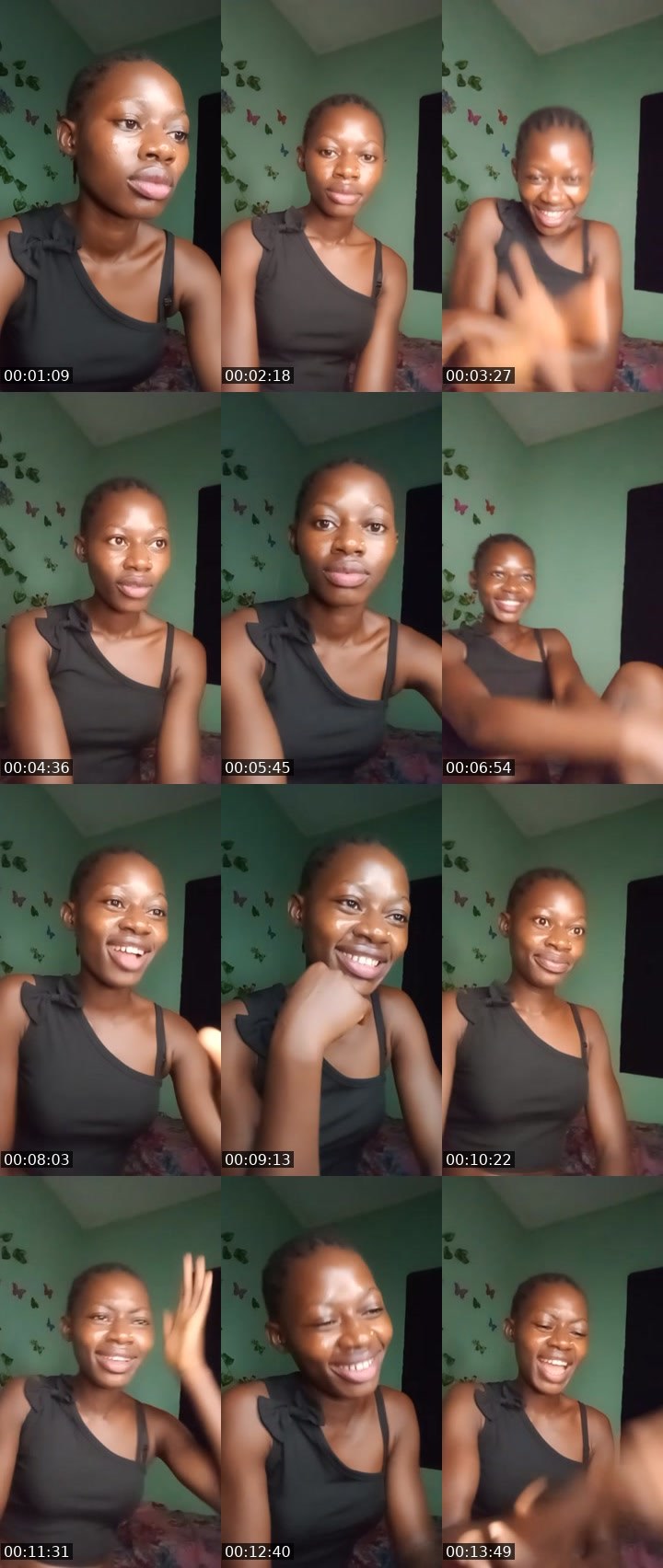Contact-sheet preview of bhagyamelish🎯's Liveme recording