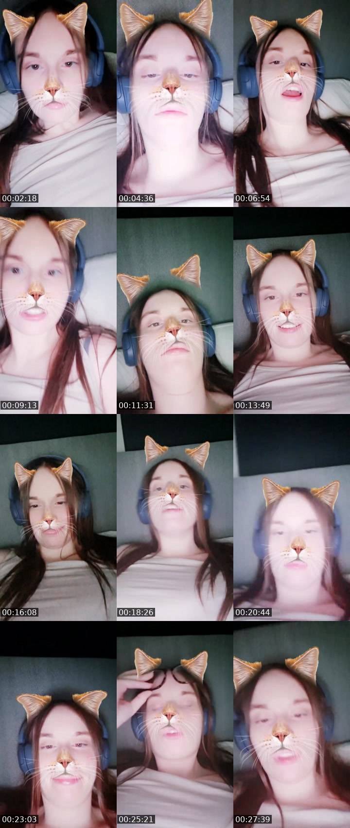 Contact-sheet preview of Emily🫶🏻's Liveme recording