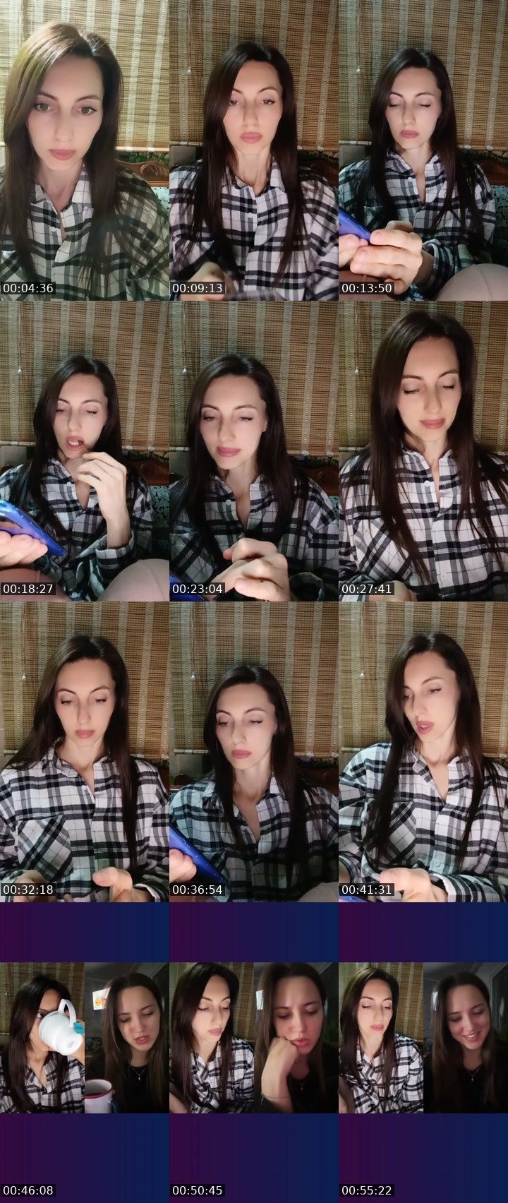Contact-sheet preview of 💯Oly's Liveme recording
