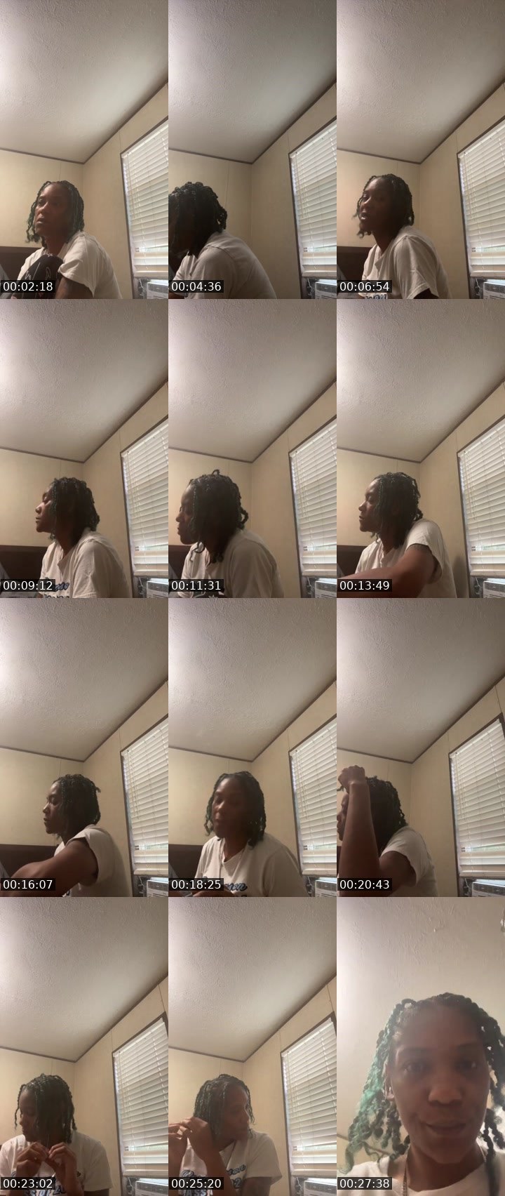 Contact-sheet preview of StayNYoFinaoLane🏁's Liveme recording