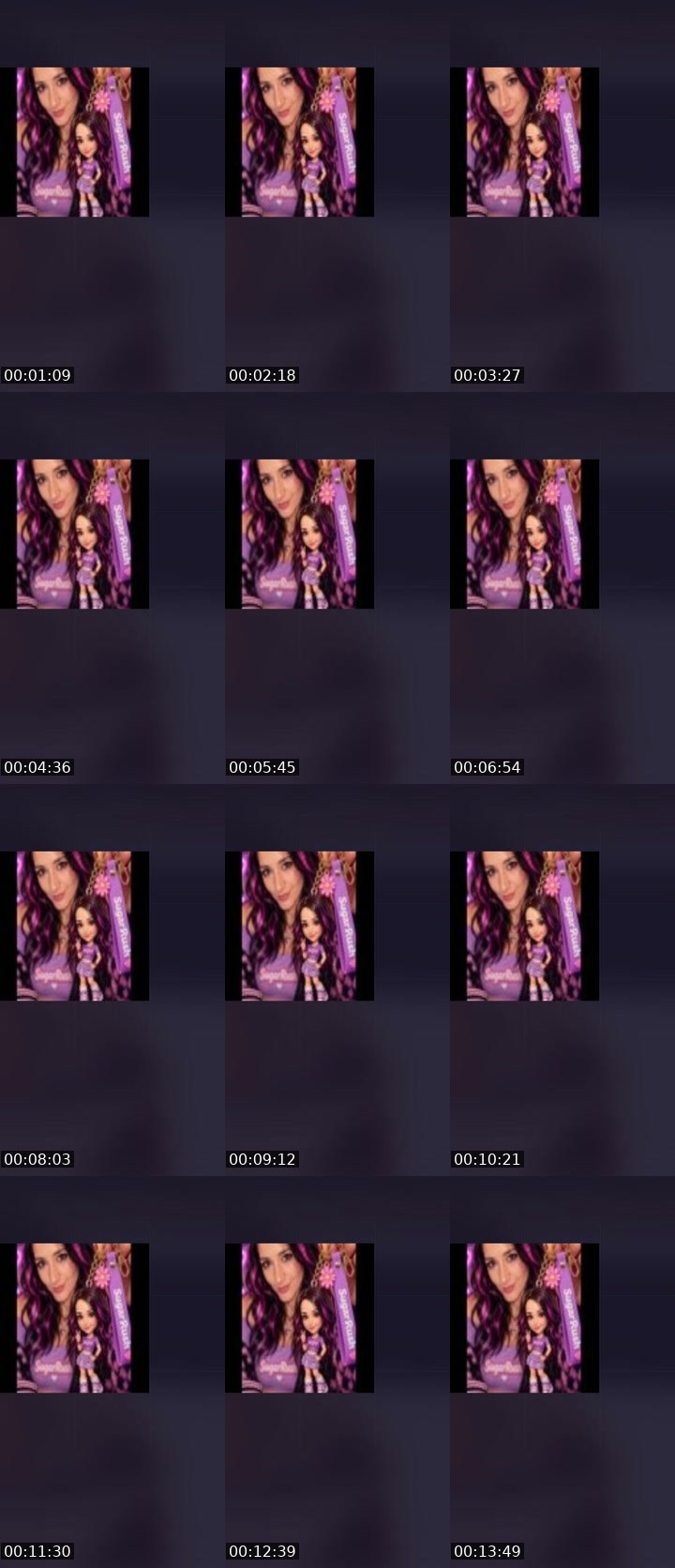 Contact-sheet preview of ★Sugar𝙍ush★🍭's Liveme recording