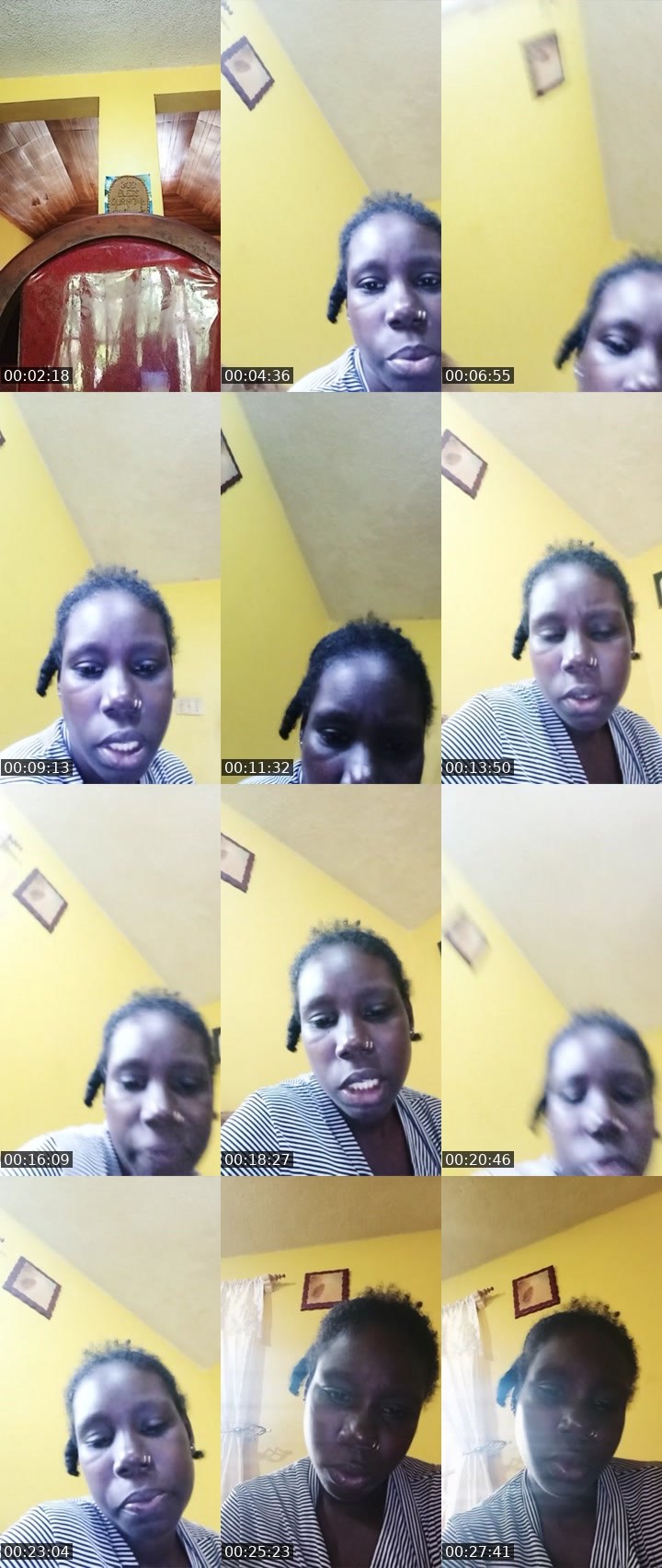 Contact-sheet preview of pretty rockstar's Liveme recording
