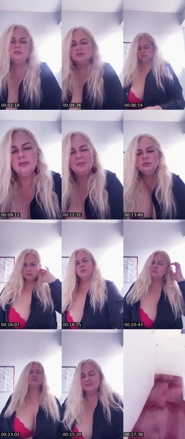 Contact-sheet preview of Lory Velvet🌹💋's Liveme recording