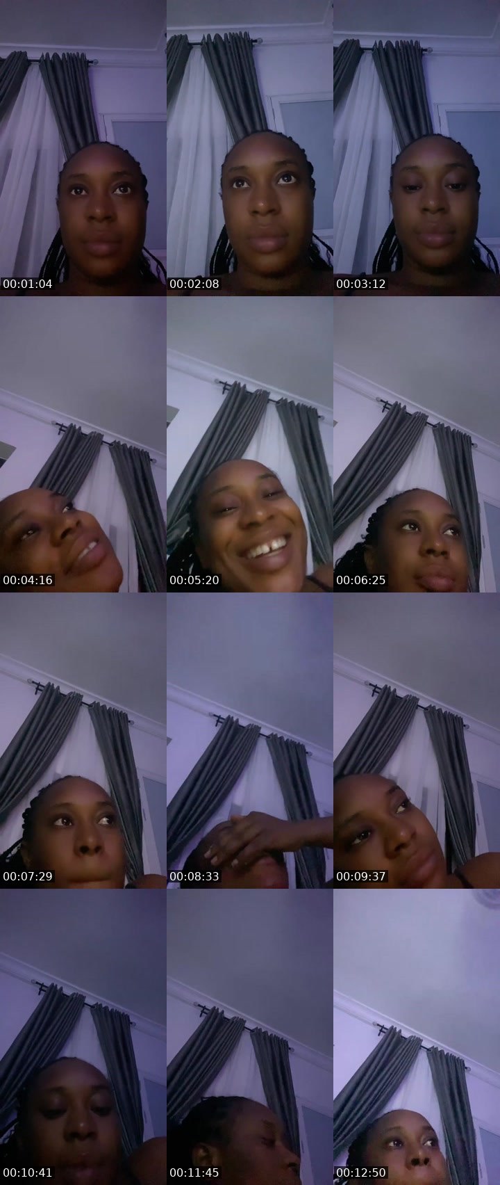 Contact-sheet preview of Kira 💕's Liveme recording