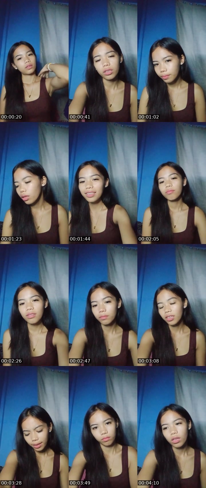 Contact-sheet preview of 🍃🫅theara 🦄's Liveme recording