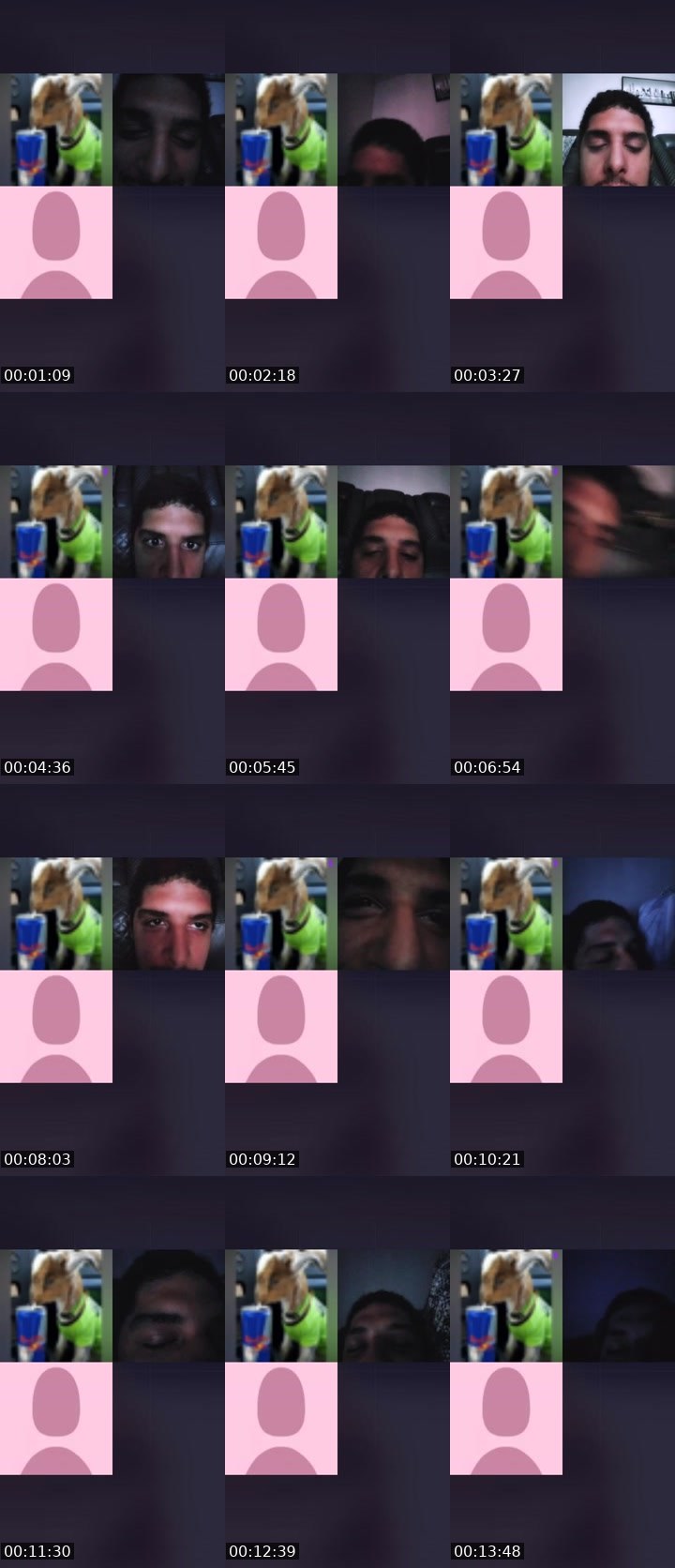 Contact-sheet preview of ☥ AWA🖤's Liveme recording