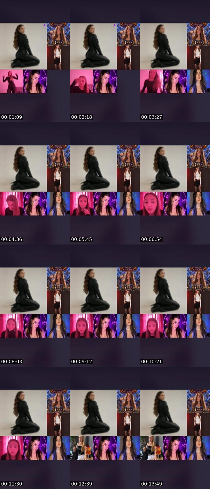 Contact-sheet preview of _🇧🇪Rapunzel🇺🇦's Liveme recording