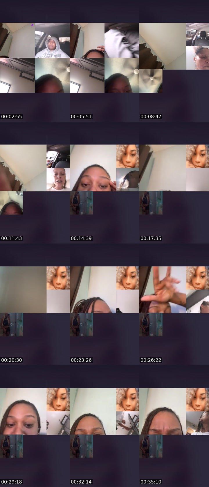 Contact-sheet preview of 🔐Rͩᴇͣᴀʟ❦Dimples's Liveme recording