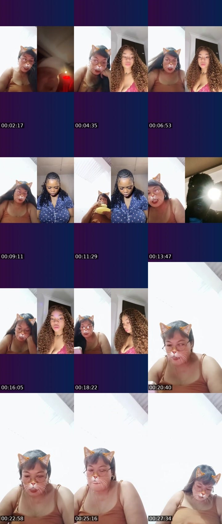 Contact-sheet preview of 🏆PurpLeJaZz💜NP's Liveme recording