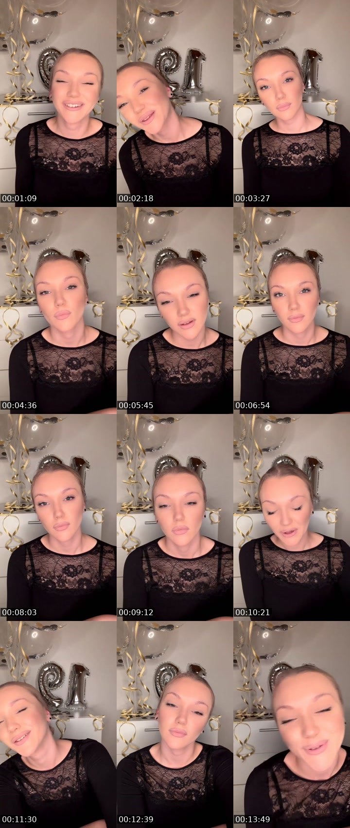 Contact-sheet preview of Essanta🖤's Liveme recording