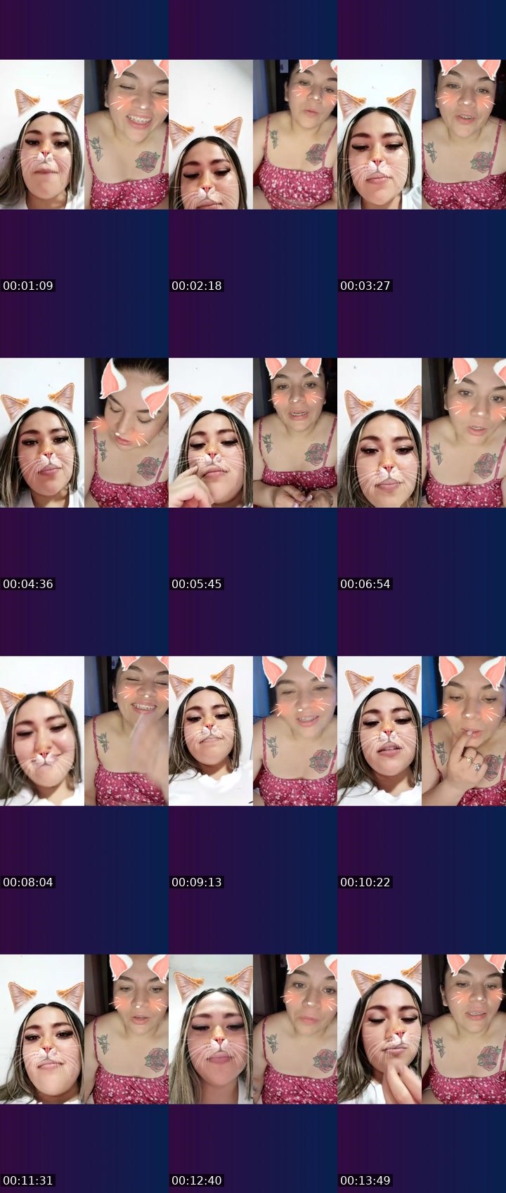 Contact-sheet preview of 𝓛𝓲𝓪💗🧿's Liveme recording