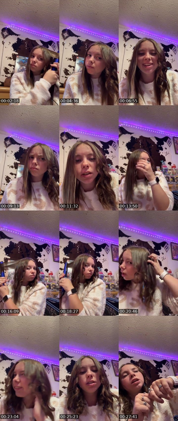 Contact-sheet preview of Blueeyed2003's Liveme recording
