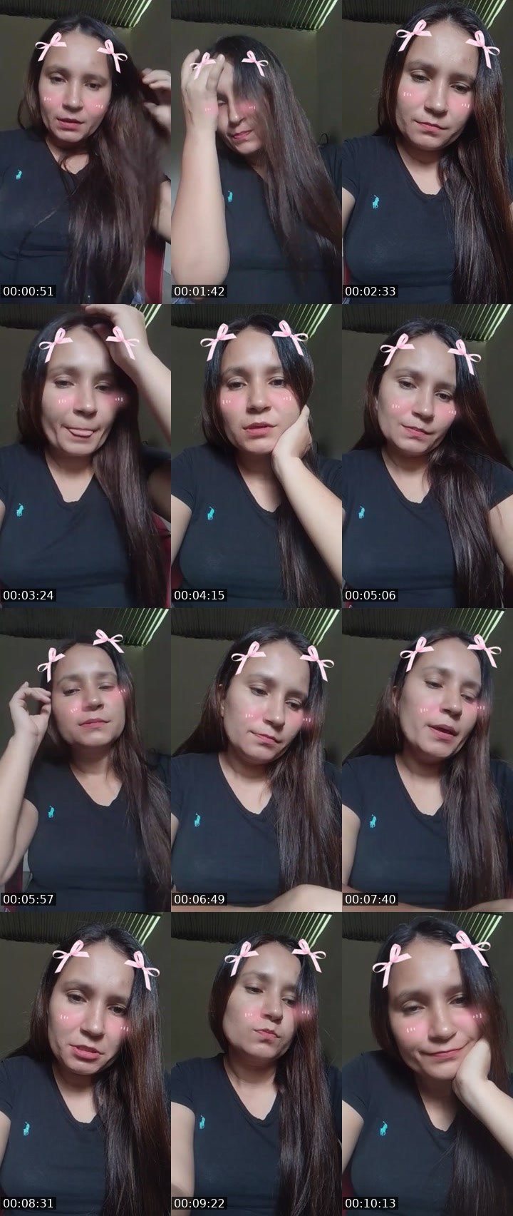 Contact-sheet preview of 🐝⃤9k𝓛𝓾✨'s Liveme recording
