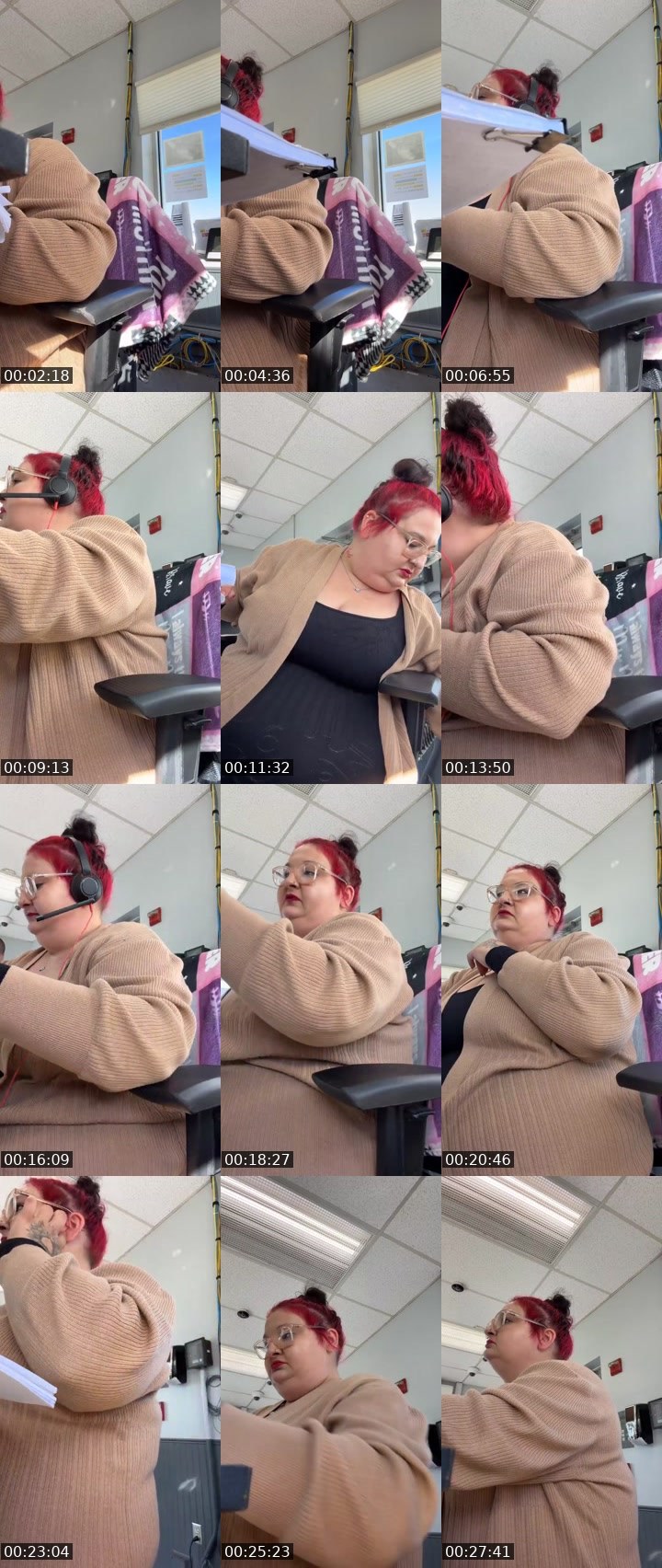 Contact-sheet preview of Virgobabi33🩷🤩's Liveme recording