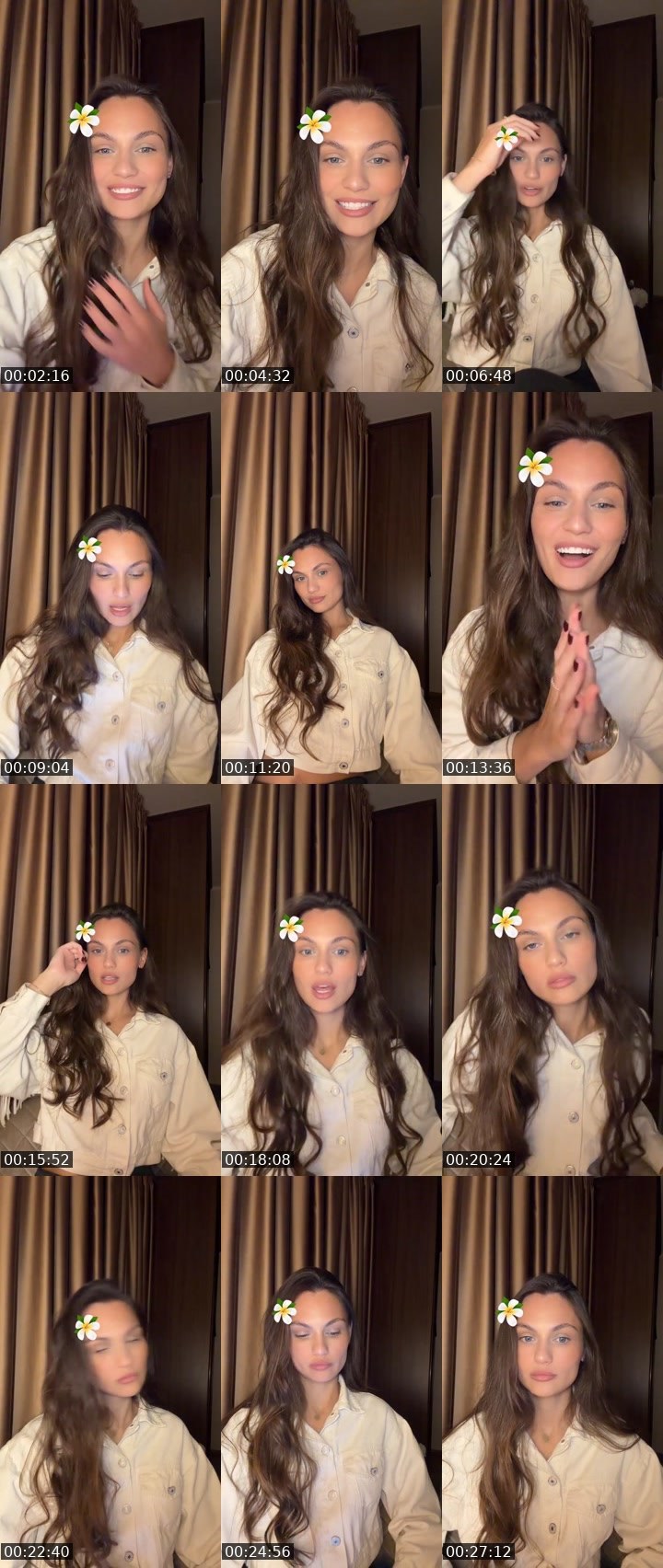 Contact-sheet preview of Di🫧's Liveme recording
